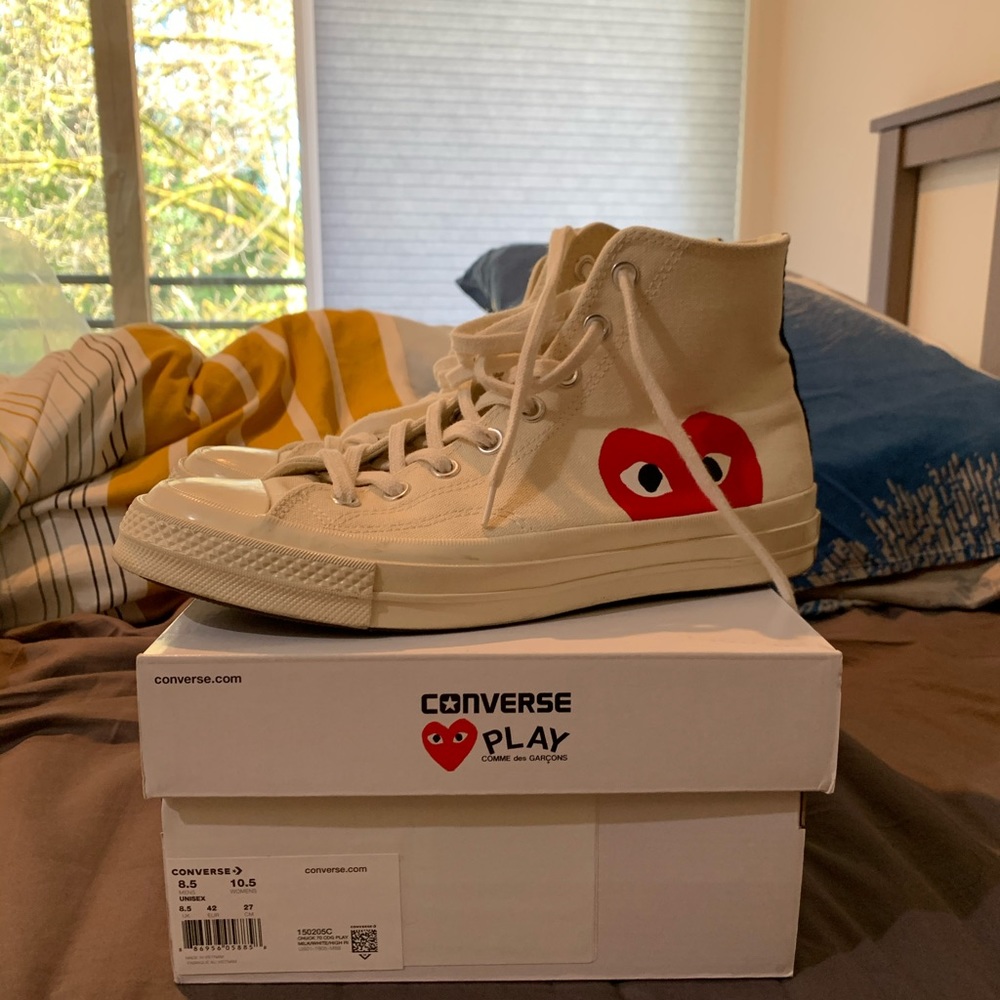 CDG Play Converse Chuck Taylor